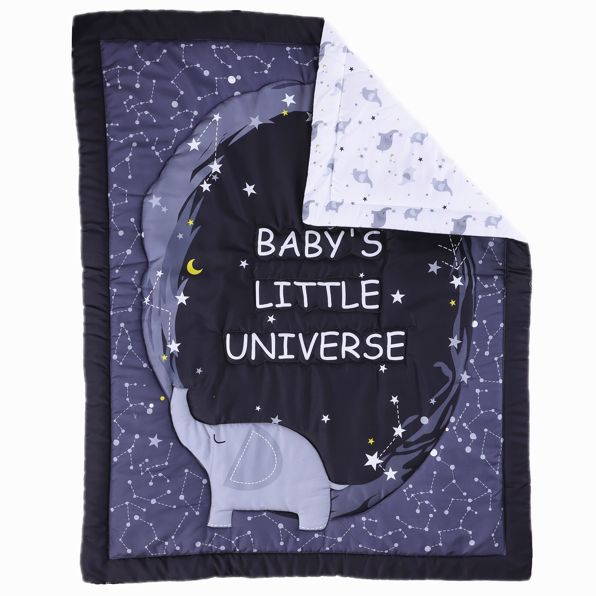 Baby Nursery Animal Theme - 3Pcs Cosmic theme newborn Crib Sets