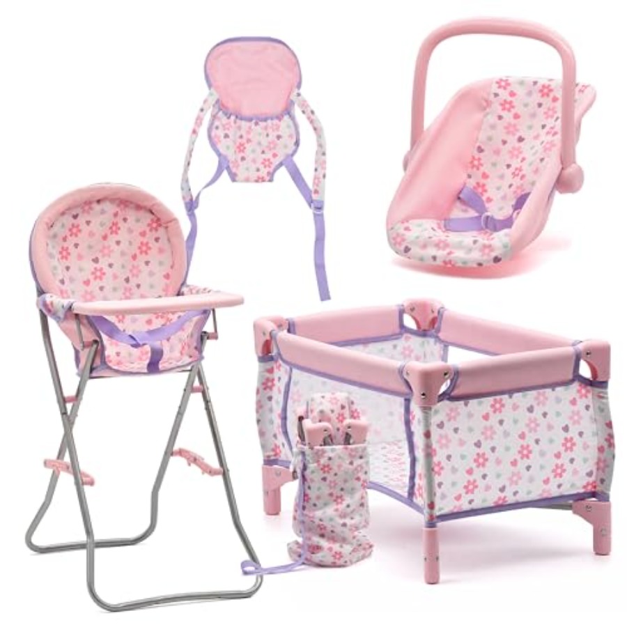 Baby Nursery Sets - Baby Doll Nursery Playset Bed Carrier