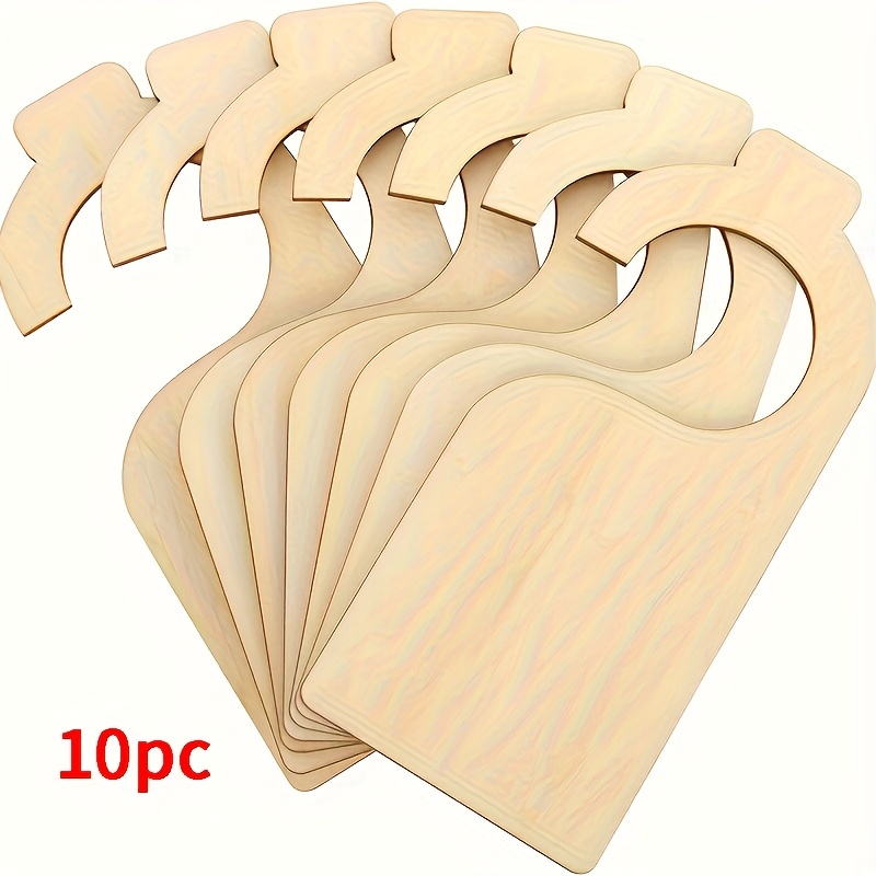 Baby Nursery Uniform - 10 Pcs Blank Wooden Closet Dividers