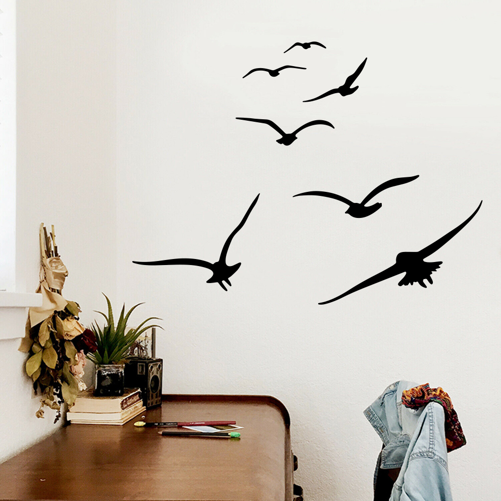 Baby Nursery Ocean - 7Pcs Set of Seabirds Animal Wall