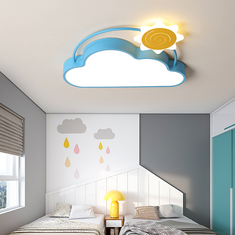 Baby Nursery Chandelier - Modern Cloud Led Ceiling Lamps For