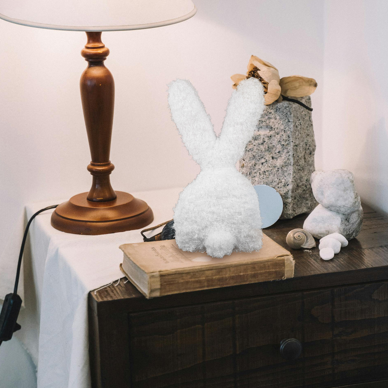 Baby Nursery Office - Tiny Stuffed Bunny Rabbit Soft Comfortable
