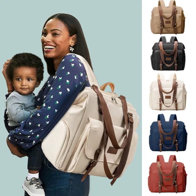 Baby Bag Nursery - Baby Diaper Bag Backpack Waterproof Mummy
