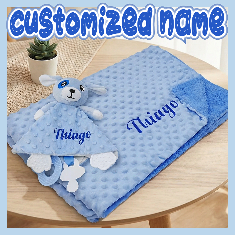 Baby Nursery Animal Theme - Custom Baby Name Animal-Themed 100% Cotton