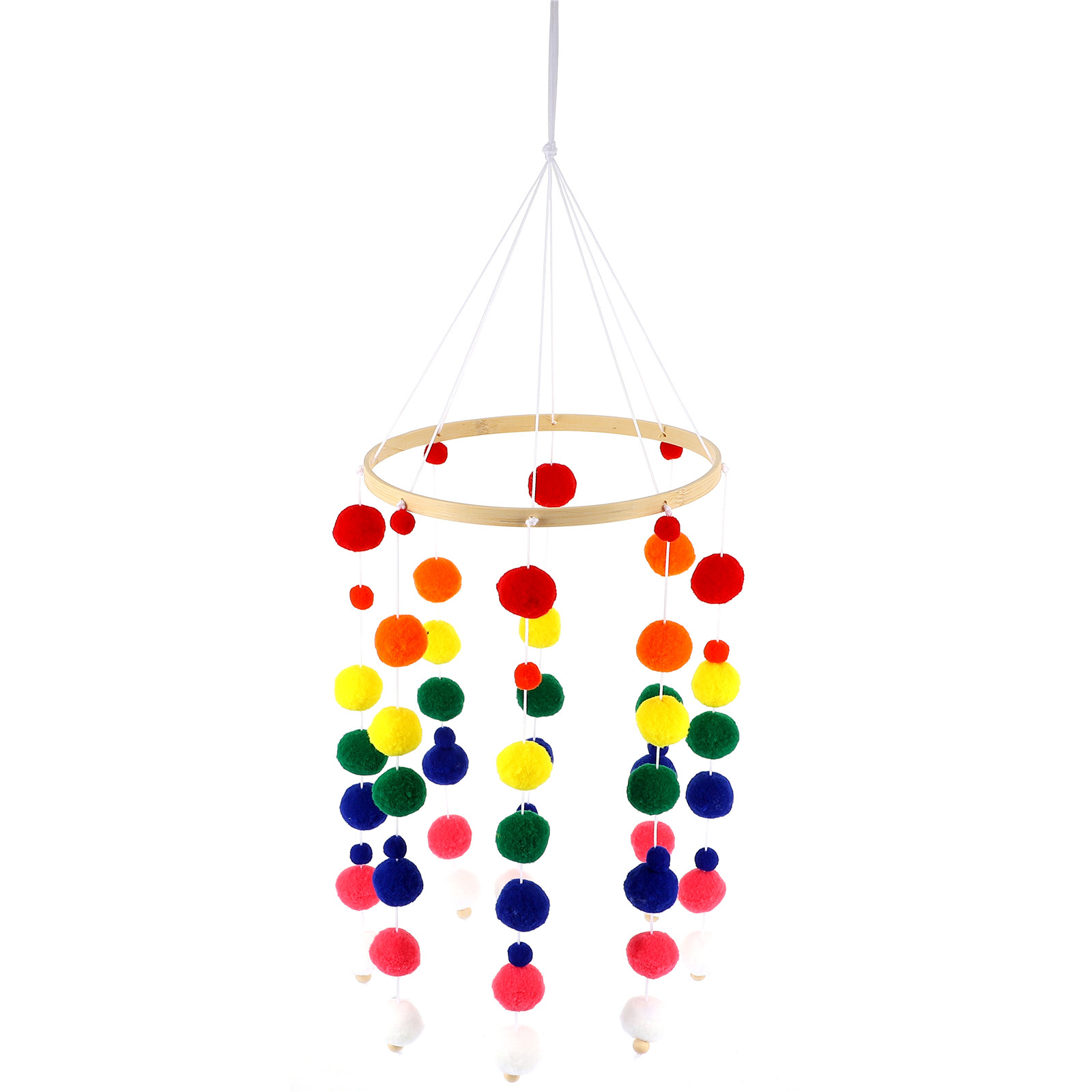 Baby Nursery Office - 1Set Wooden PP Wind Chime Decorative
