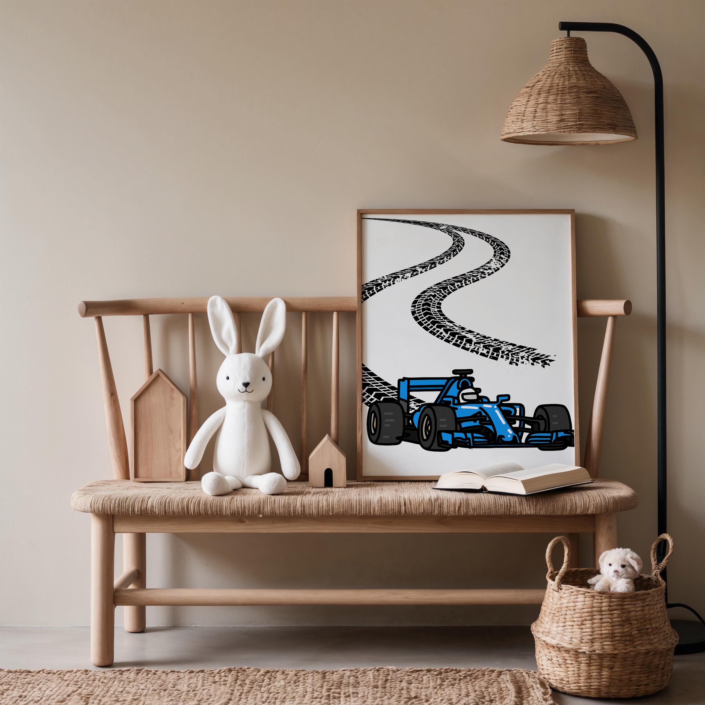 Custom Name Racing Car Nursery - Baby Nursery Wall Decor 리뷰 및 가격