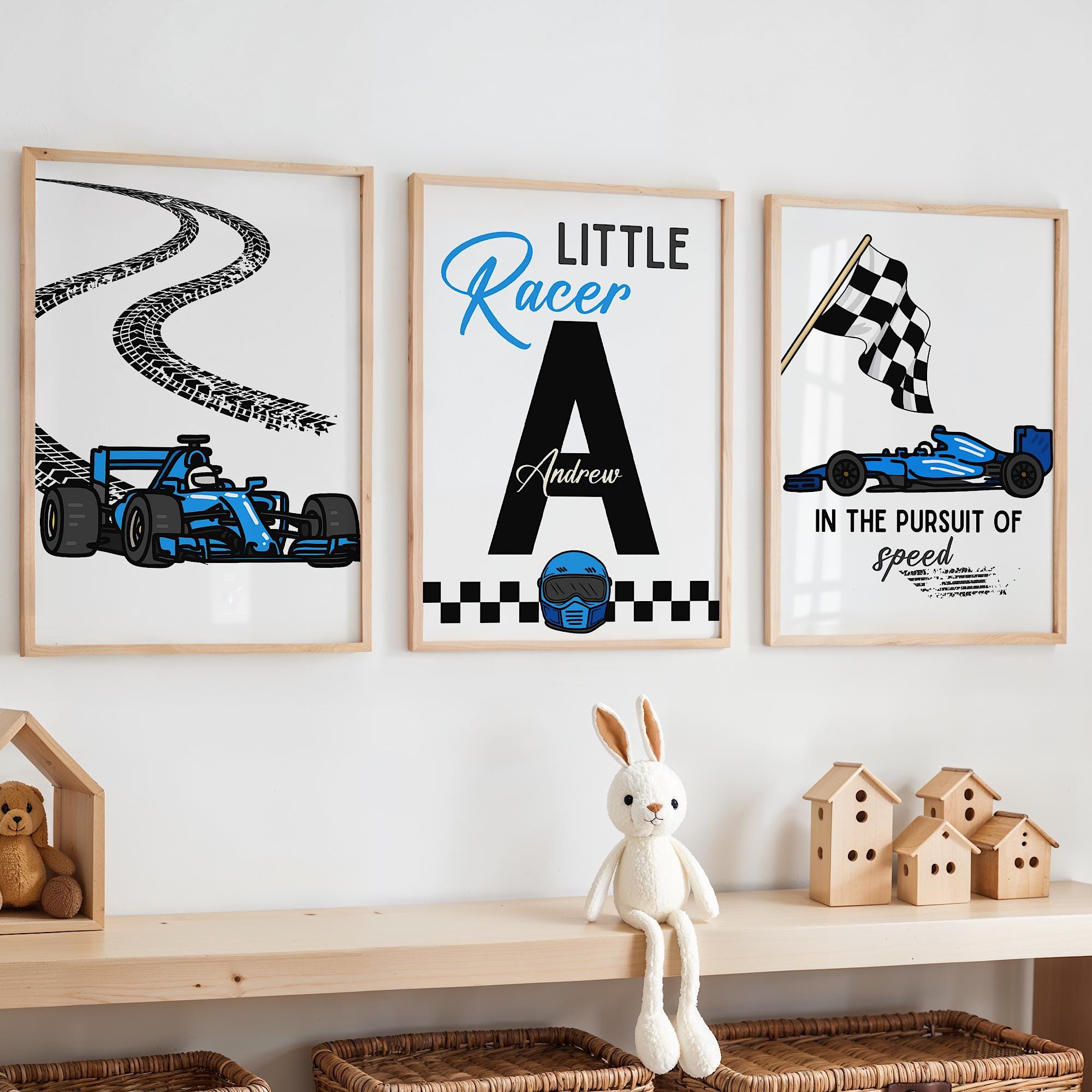 Custom Name Racing Car Nursery - Baby Nursery Wall Decor 리뷰 및 가격
