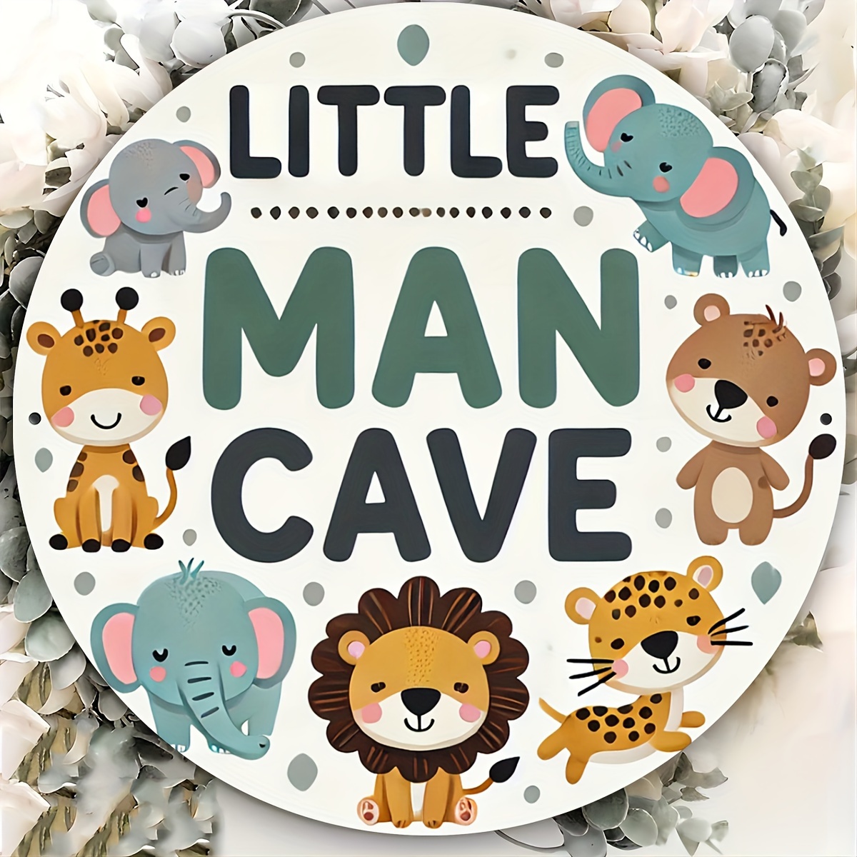 Wooden Sign Little Man Cave Sa - Baby Nursery Vintage 리뷰 및 가격