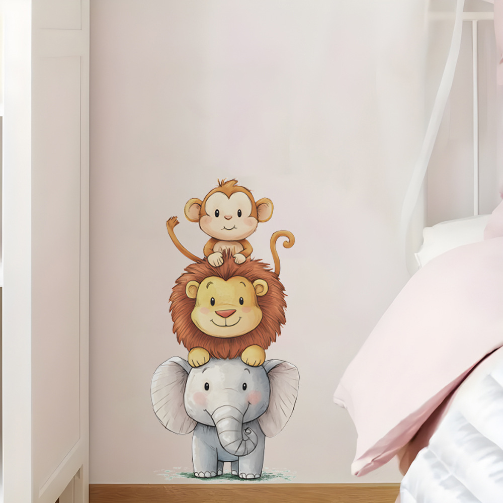 Cute Forest Animals Wall Stick - Wall Decal Nursery 리뷰 및 가격