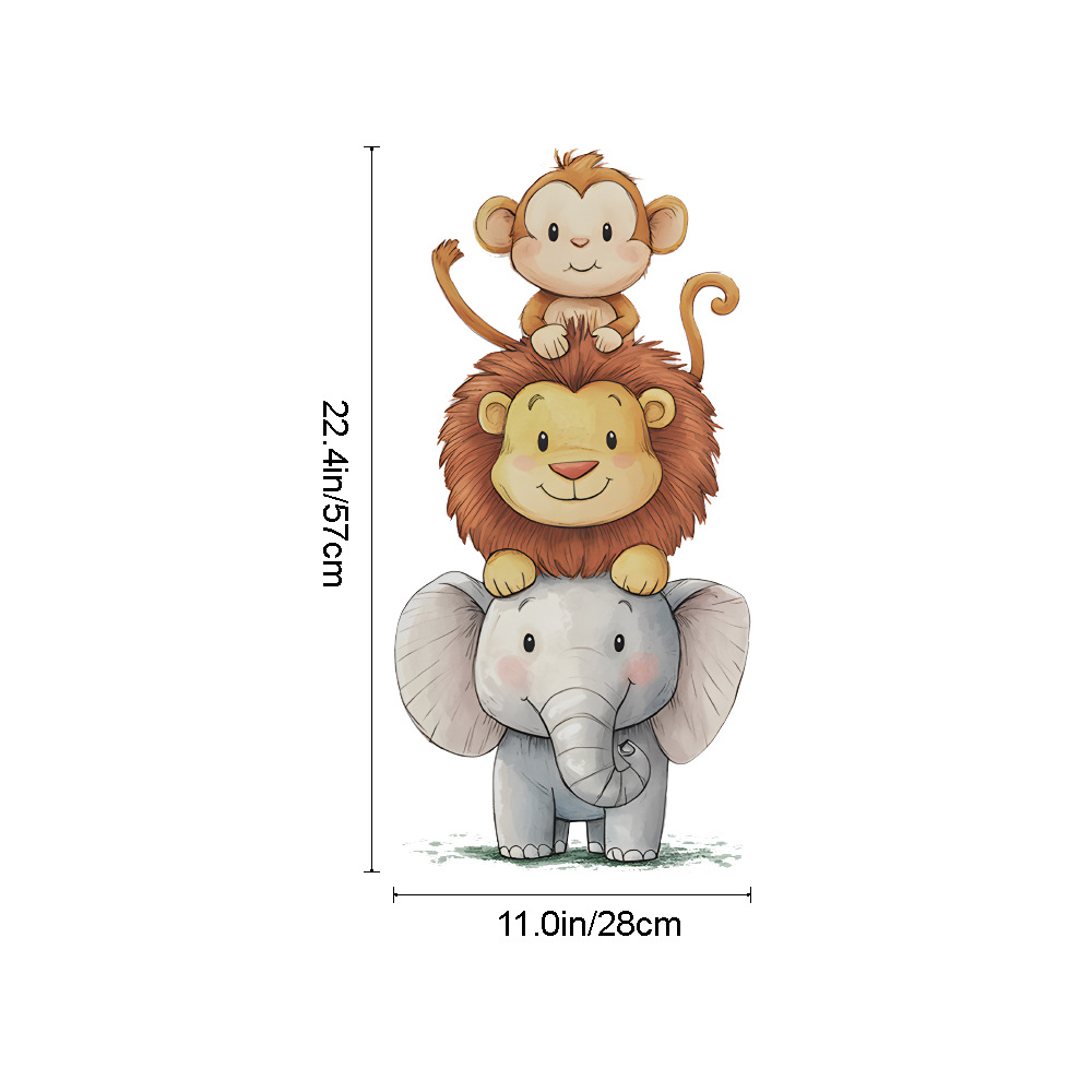 Cute Forest Animals Wall Stick - Wall Decal Nursery 리뷰 및 가격