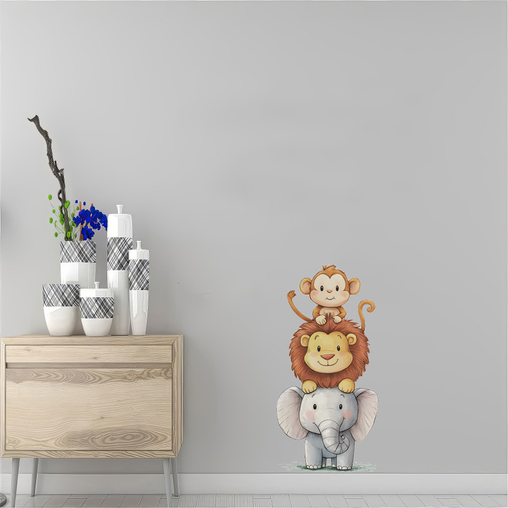 Cute Forest Animals Wall Stick - Wall Decal Nursery 리뷰 및 가격