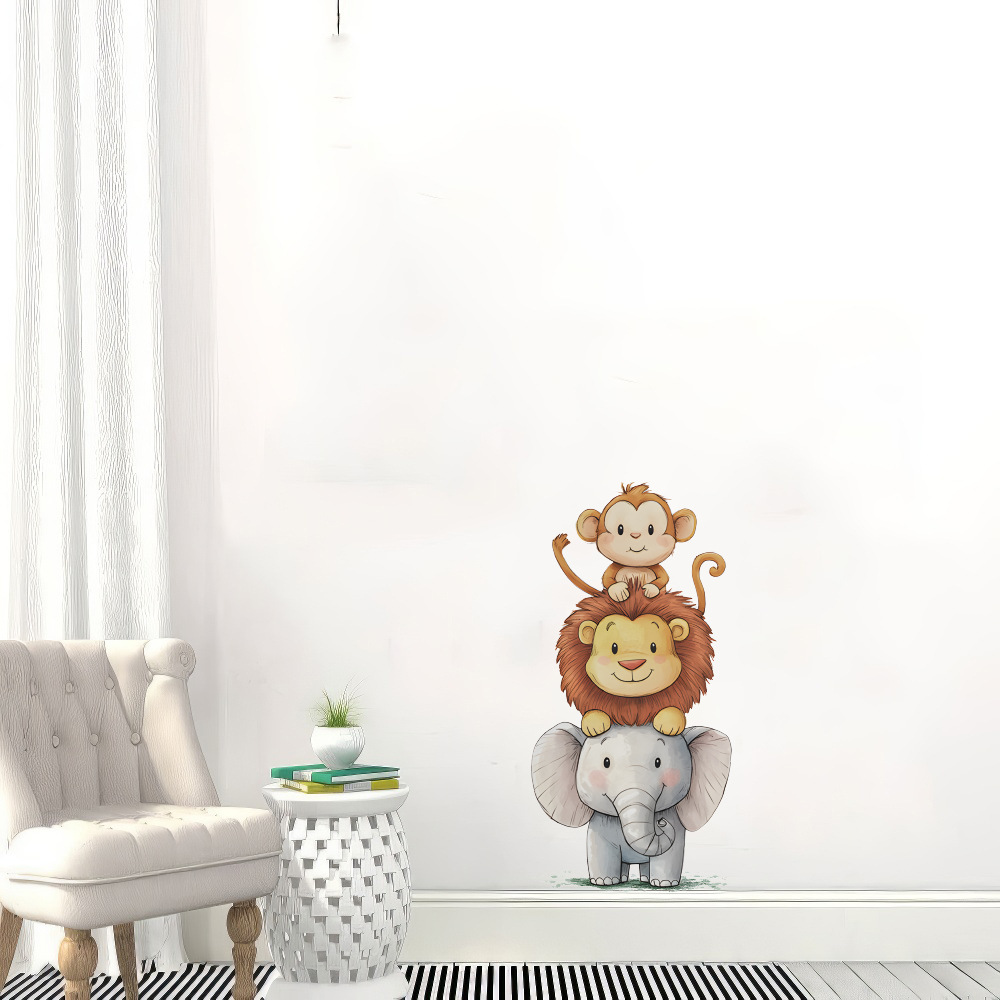 Cute Forest Animals Wall Stick - Wall Decal Nursery 리뷰 및 가격