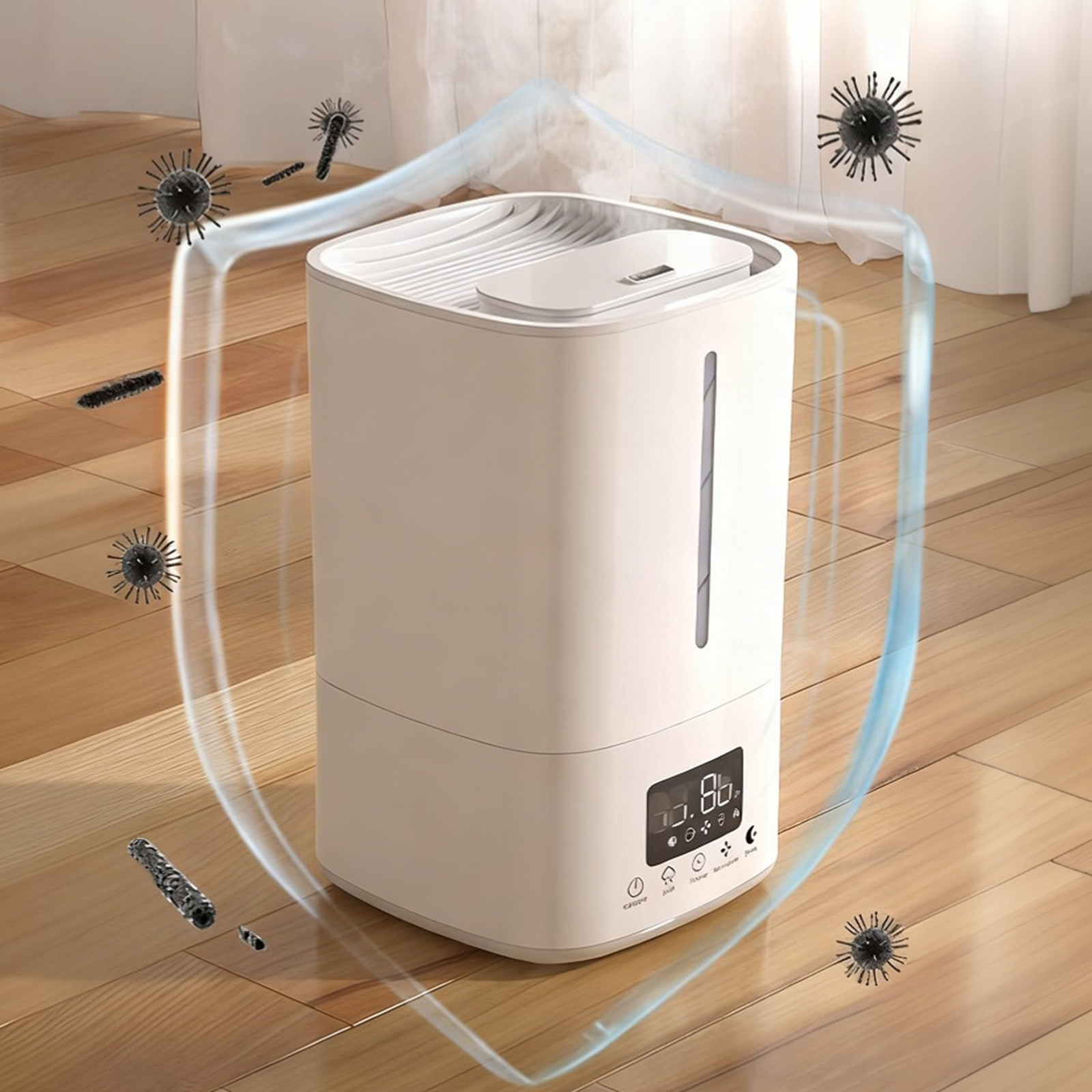 5L Smart Humidifier W/ Air Pur - Baby Nursery Air Purifier 리뷰 및 가격