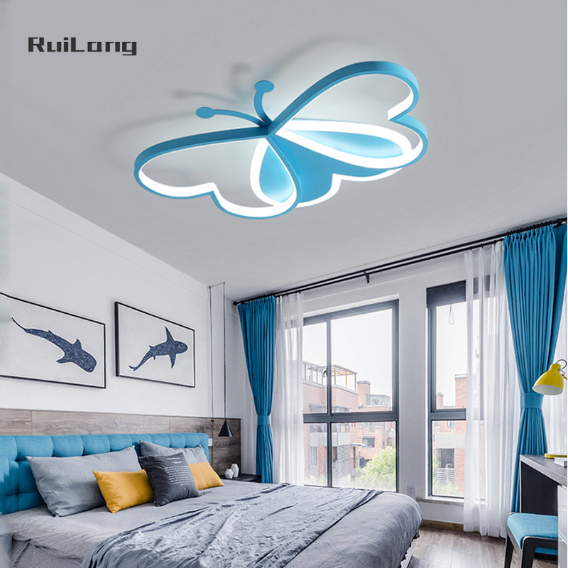 Cartoon Led Butterfly Ceiling  - Baby Nursery Chandelier 리뷰 및 가격