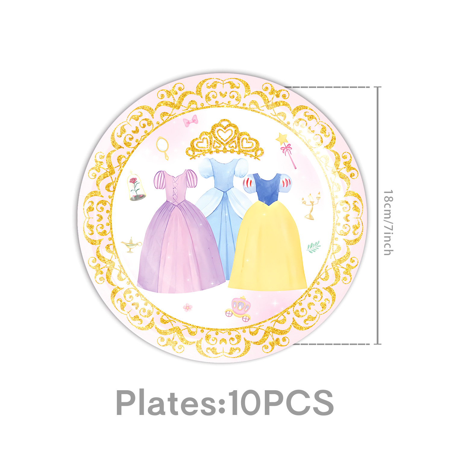 Princess Dress Girls Birthday  - Baby Nursery Girl Room 리뷰 및 가격