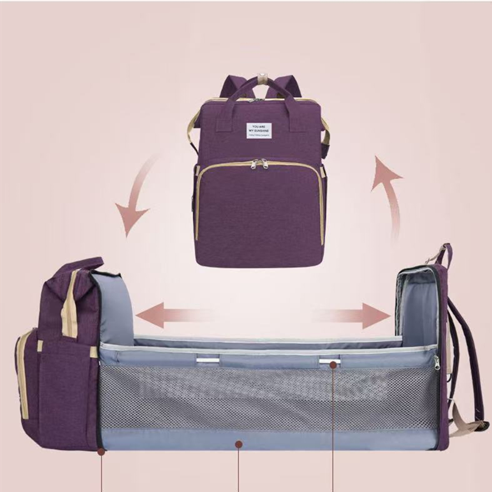 Folding Mommy Bag Lightweight  - Baby Bag Nursery 리뷰 및 가격
