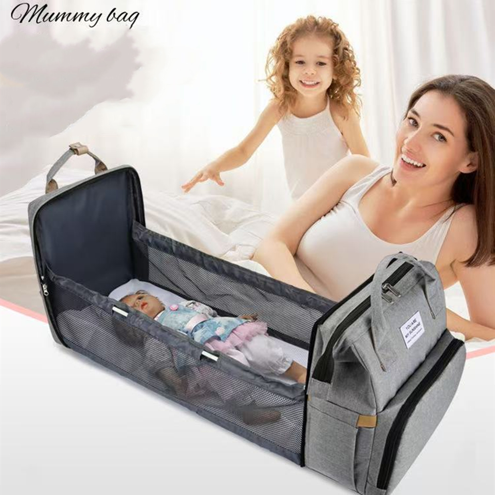 Folding Mommy Bag Lightweight  - Baby Bag Nursery 리뷰 및 가격