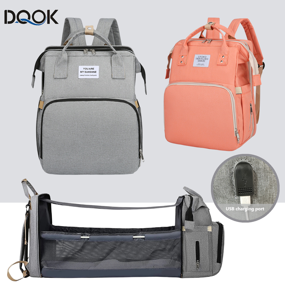 Folding Mommy Bag Lightweight  - Baby Bag Nursery 리뷰 및 가격
