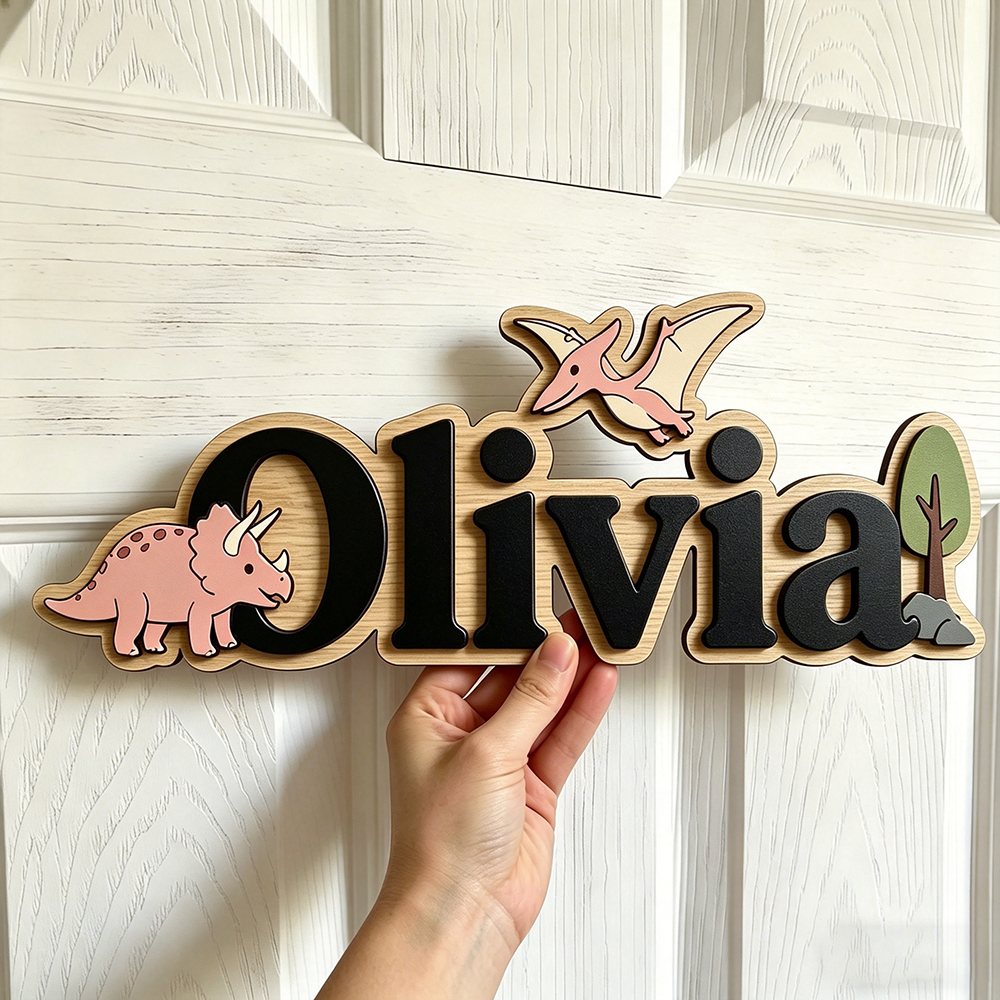 Personalized Dinosaur Name Sig - Baby Nursery Decorations 리뷰 및 가격