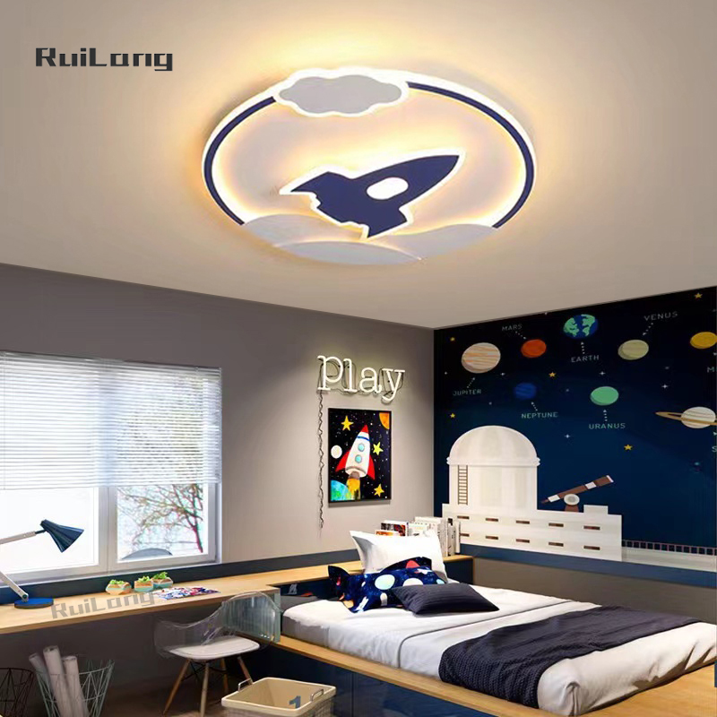 Cartoon Rocket Ceiling Lamp fo - Baby Nursery Chandelier 리뷰 및 가격