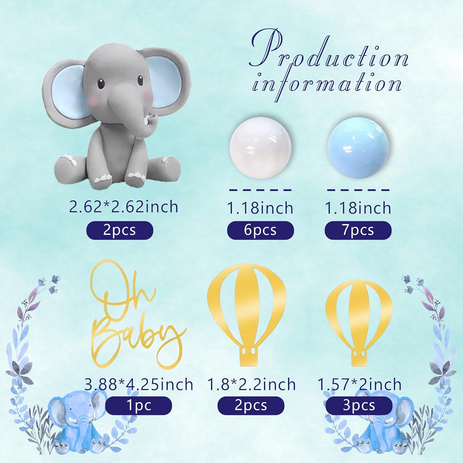 Elephant Cake Decoration Baby  - Baby Food Processor 리뷰 및 가격