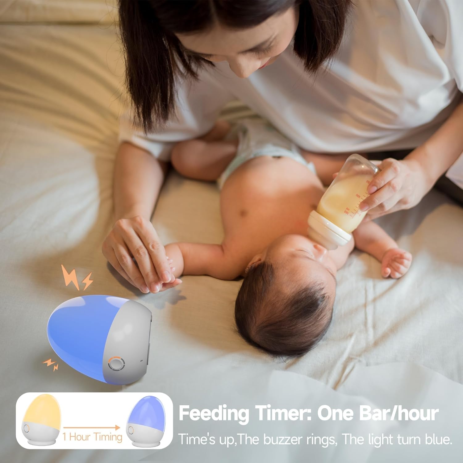 Touch Egg Night Light for Baby - Baby Nursery Egg Light 리뷰 및 가격