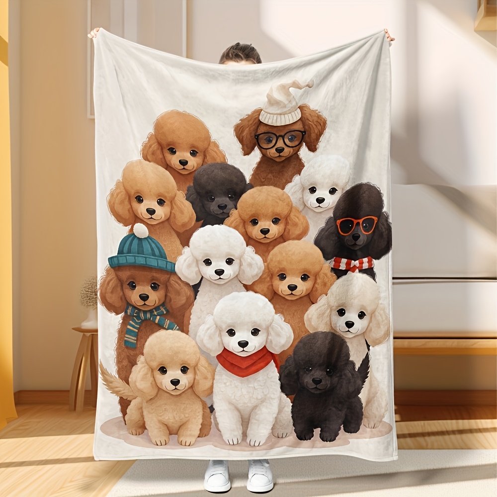 Fluffy Dog Friends Blanket Thr - Baby Nursery Decor Ideas 리뷰 및 가격
