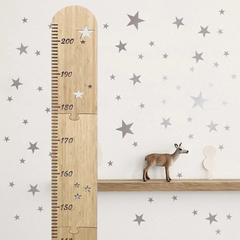 5 Sheets Nordic Wooden Kids He - Wall Decal Nursery 리뷰 및 가격