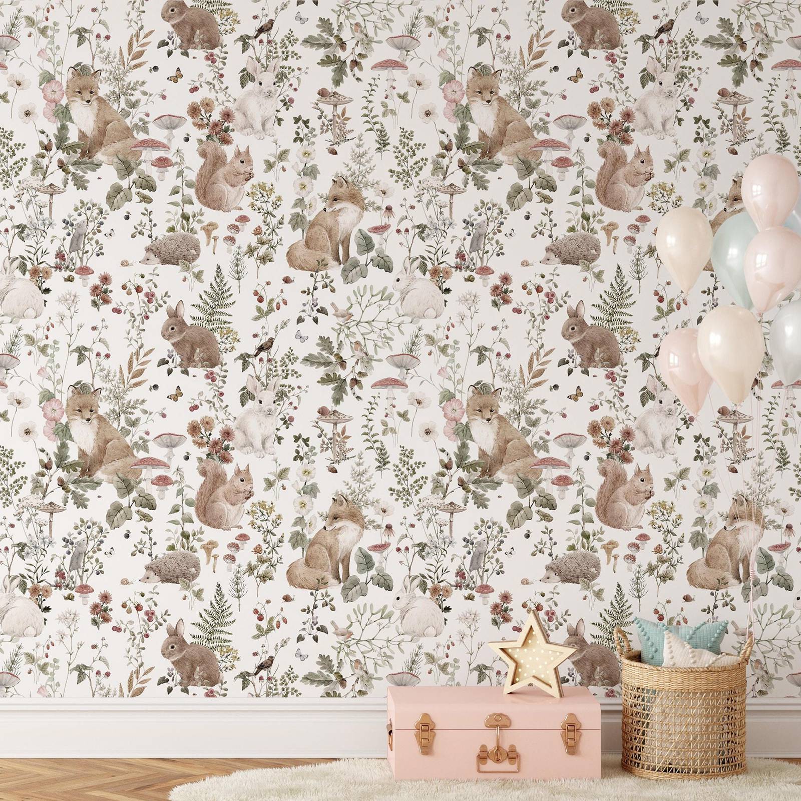 Forest Babies MuraL, Boys Nurs - Baby Nursery Vintage 리뷰 및 가격