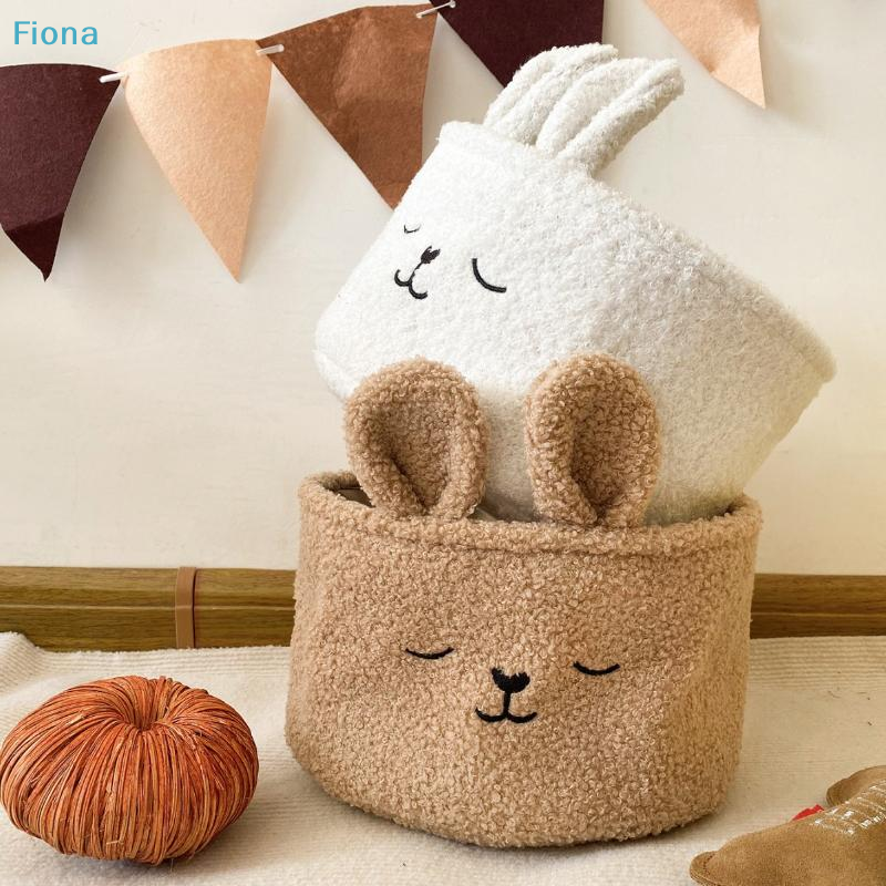 ✔Cute Bunny Plush Storage Bask - Baby Nursery Uniform 리뷰 및 가격