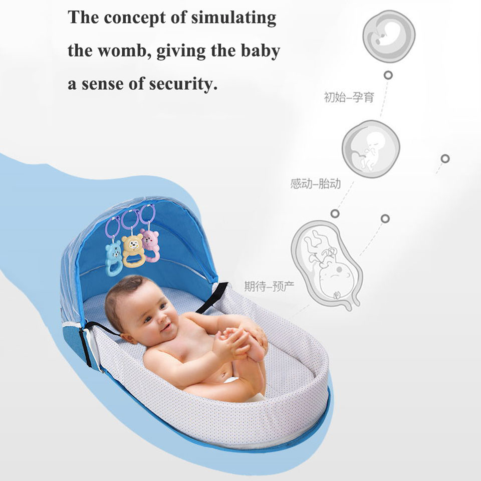 Portable Travel Baby Crib Fold - Baby Nursery Sets 리뷰 및 가격
