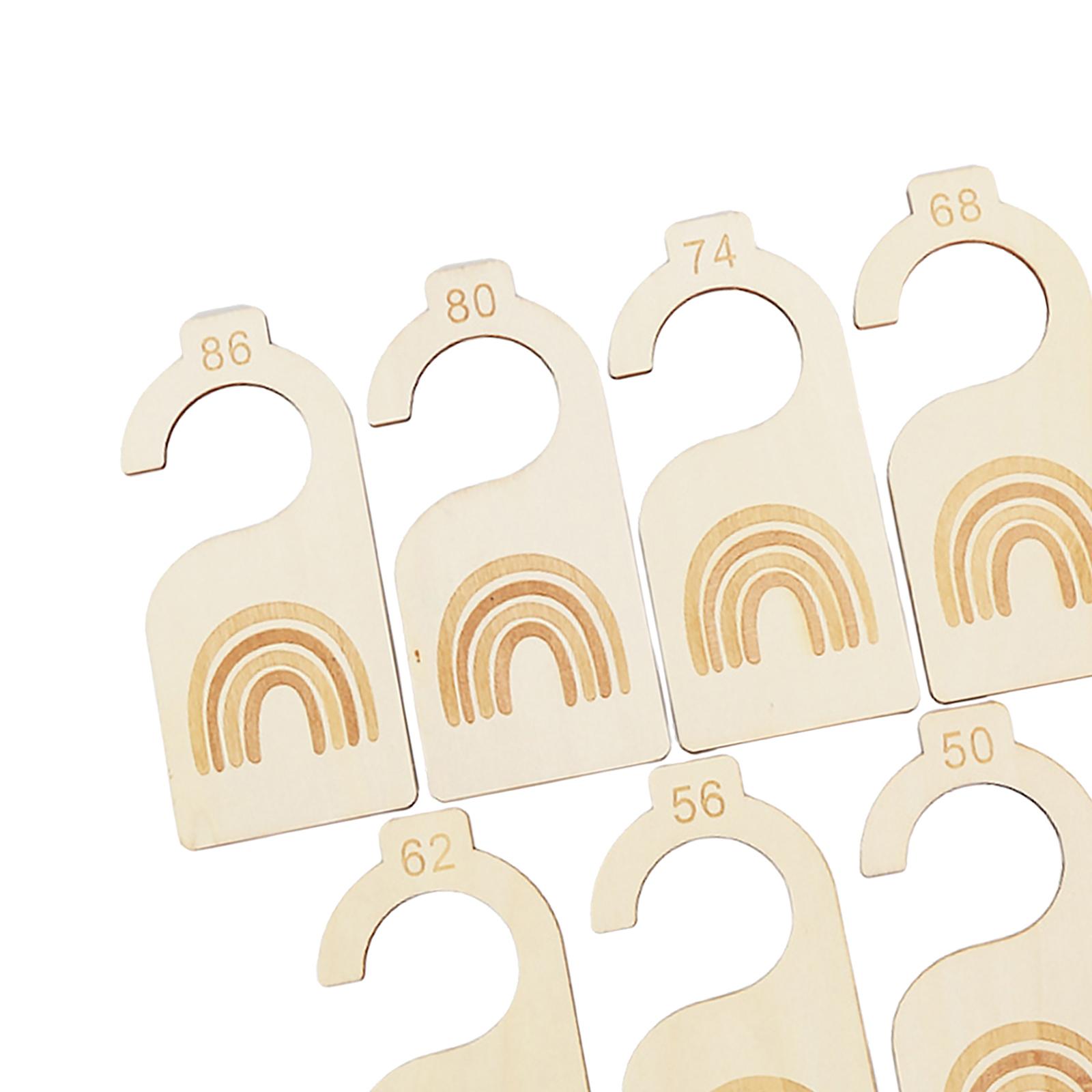 7x Baby Clothes Size Hanger Or - Baby Nursery Age 리뷰 및 가격