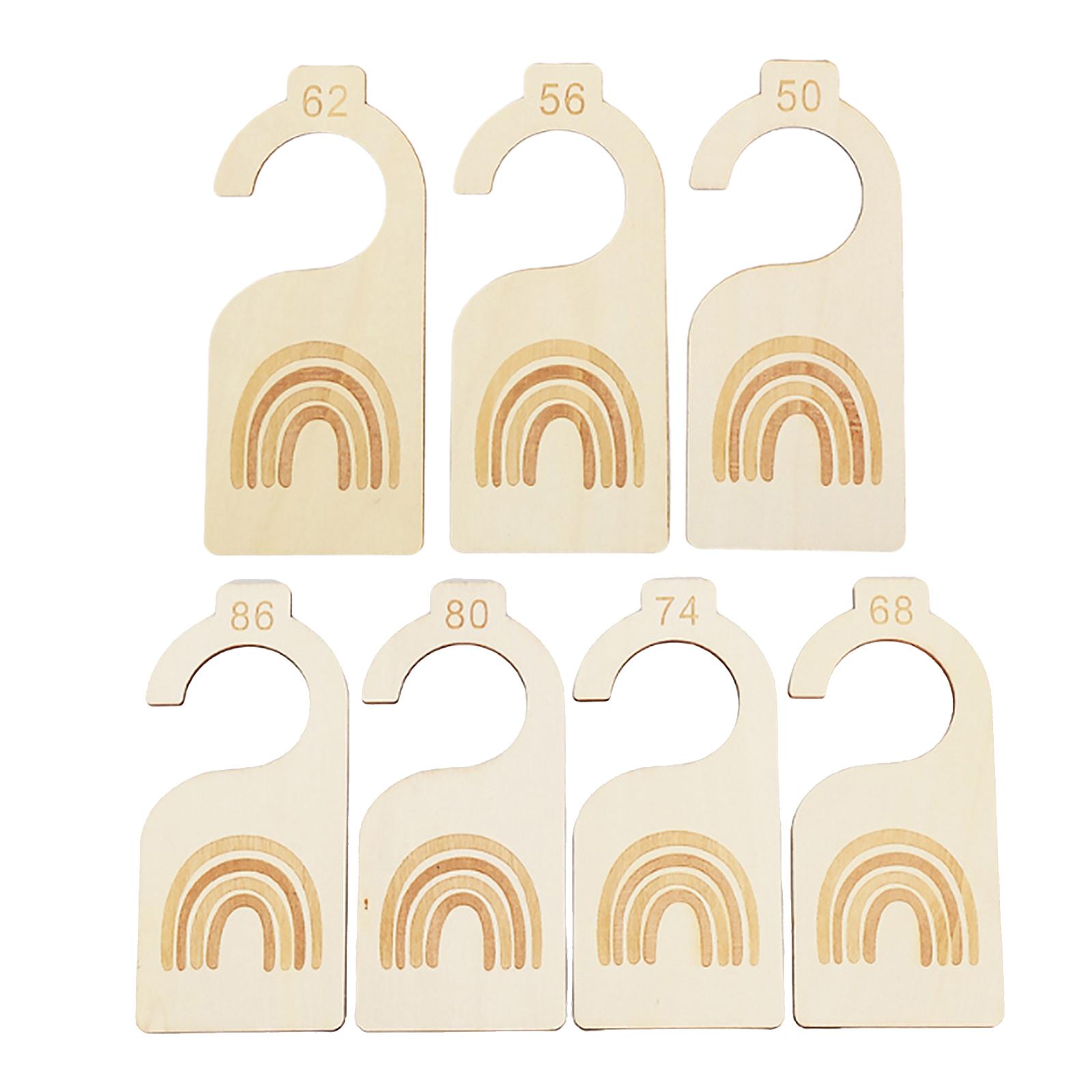 7x Baby Clothes Size Hanger Or - Baby Nursery Age 리뷰 및 가격