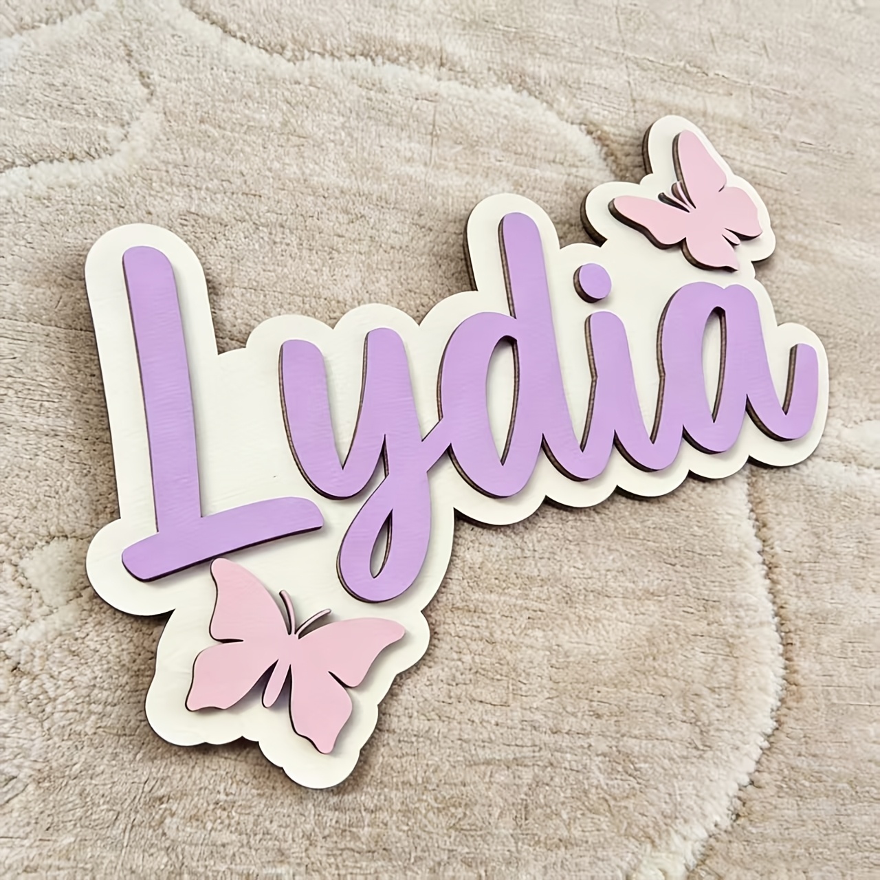 Personalized Blue & Pink Butte - Baby Nursery Decorations 리뷰 및 가격