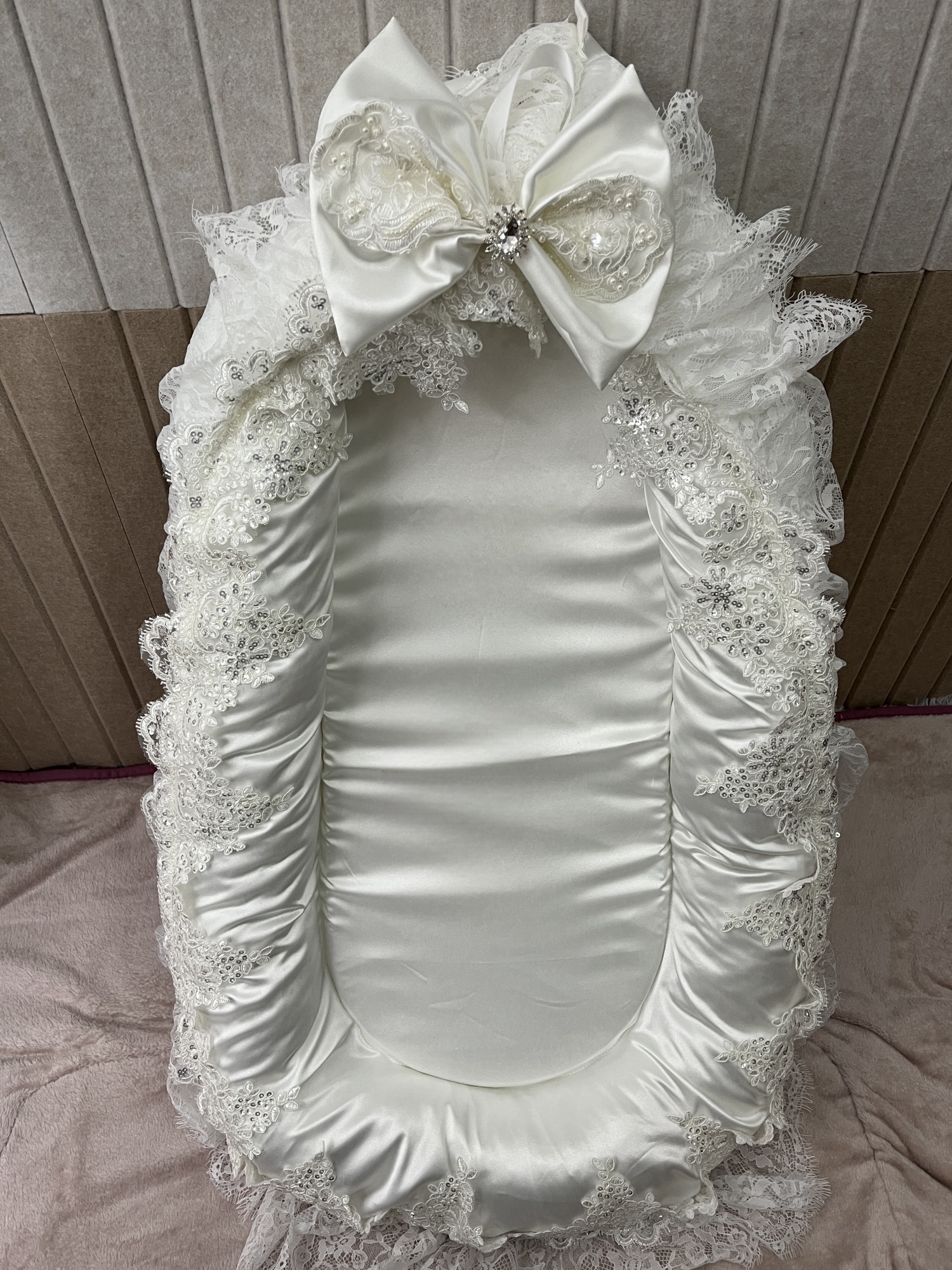 Baby Luxury Lace Crib Bedding  - Baby Nursery Sets 리뷰 및 가격