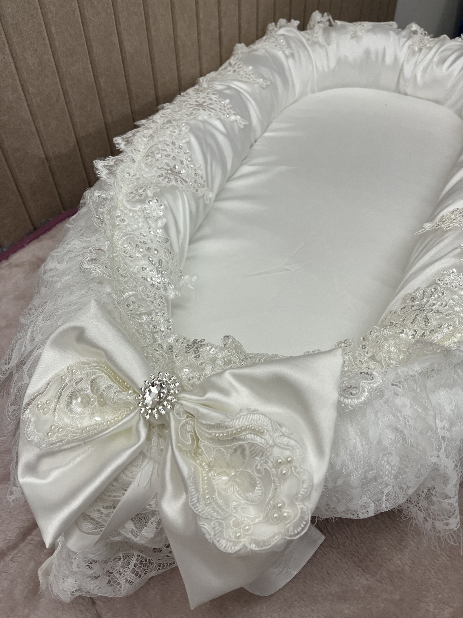 Baby Luxury Lace Crib Bedding  - Baby Nursery Sets 리뷰 및 가격