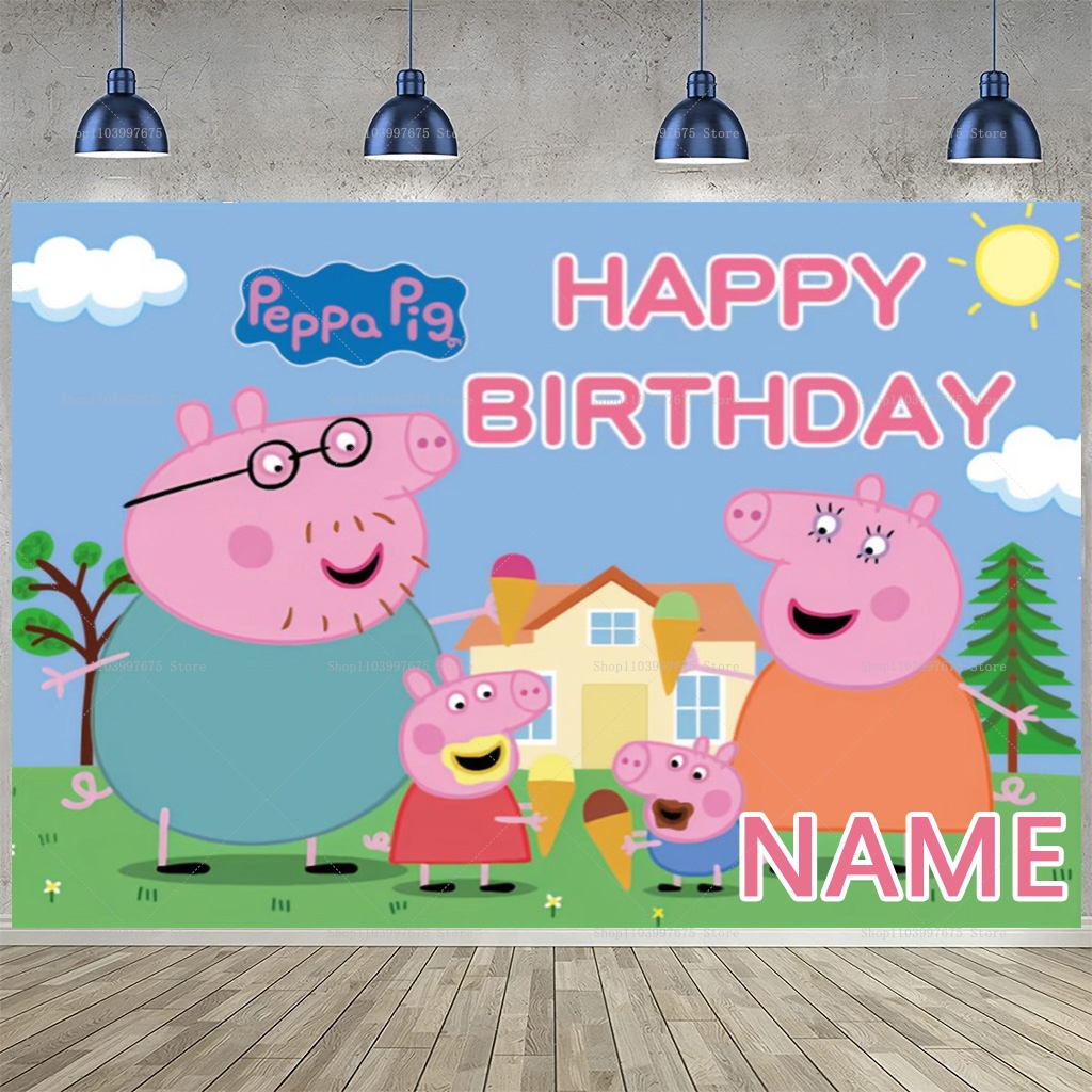 Custom Name Cartoon Peppa Pig  - Baby Food Processor 리뷰 및 가격