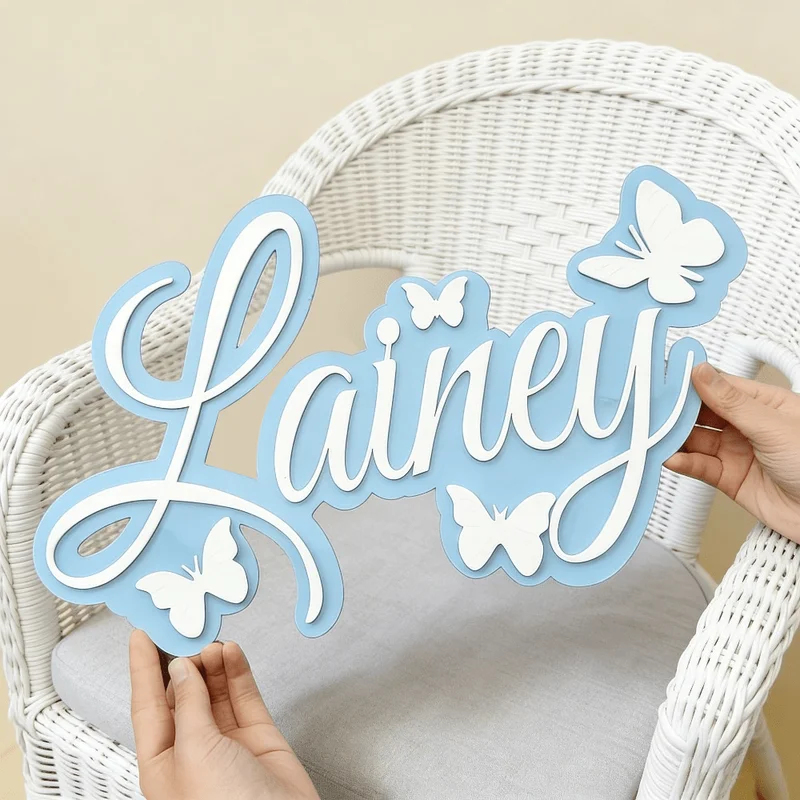 Personalized Baby Name Plaque, - Baby Nursery Wall Decor 리뷰 및 가격