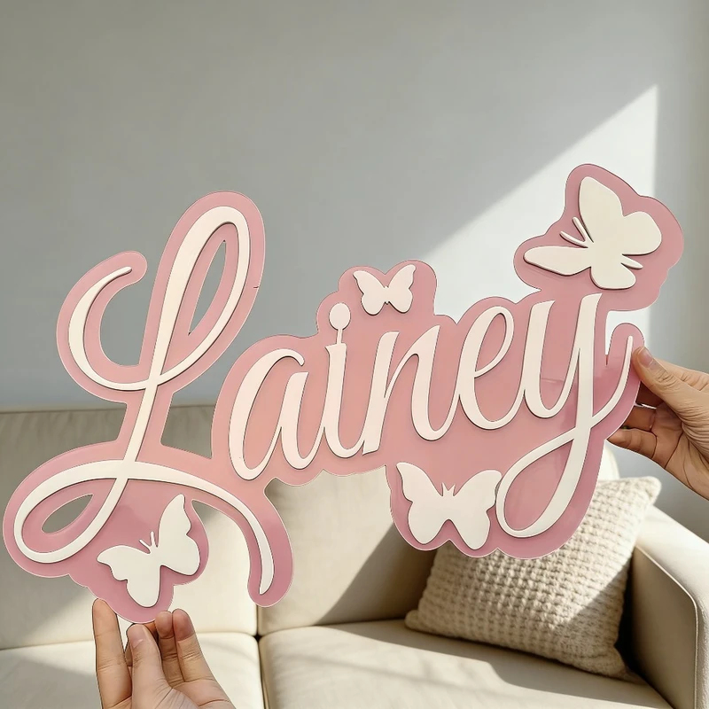 Personalized Baby Name Plaque, - Baby Nursery Wall Decor 리뷰 및 가격