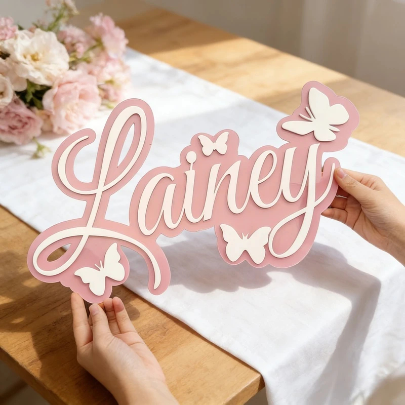 Personalized Baby Name Plaque, - Baby Nursery Wall Decor 리뷰 및 가격