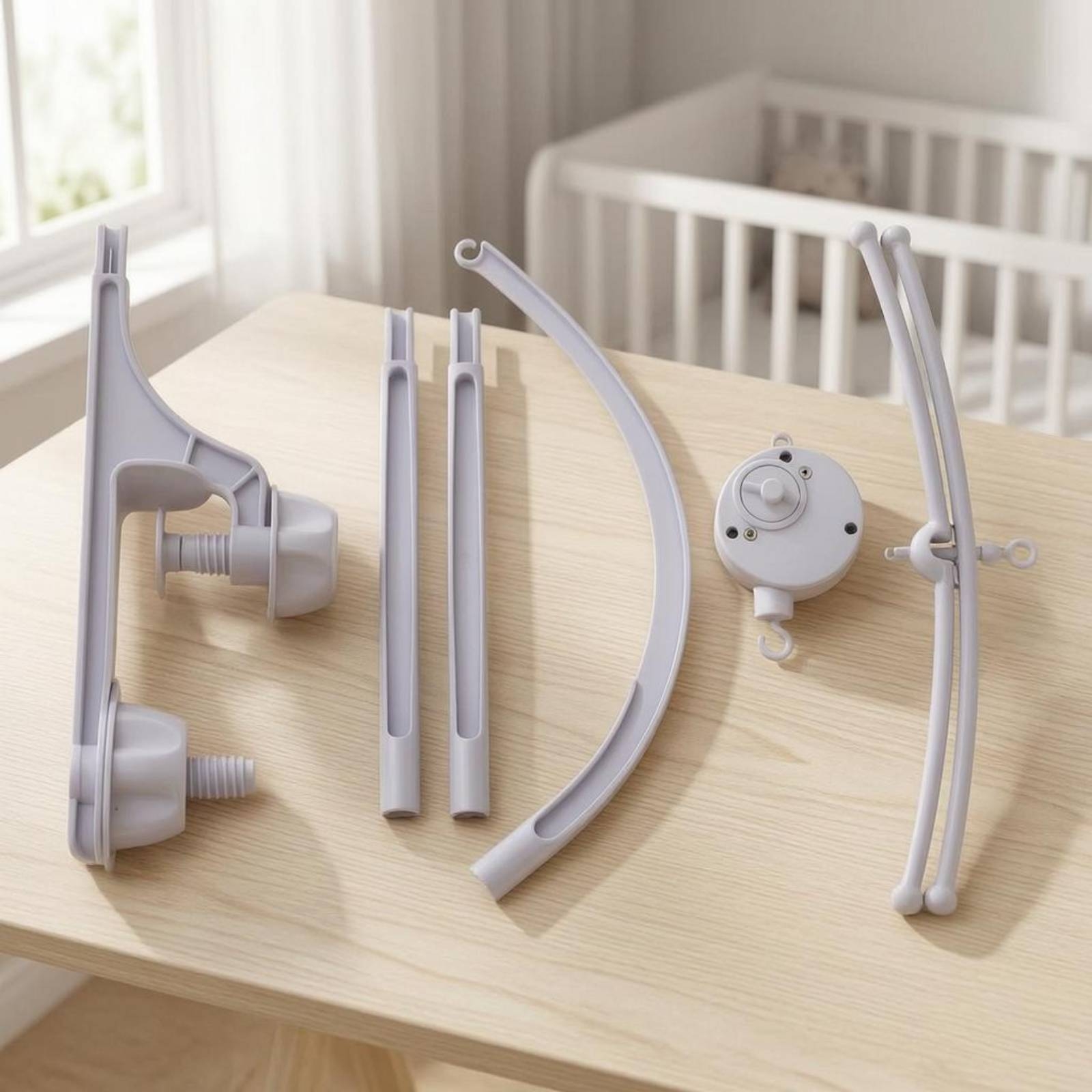 Baby Crib Mobile Stand White C - Baby Nursery Decorations 리뷰 및 가격