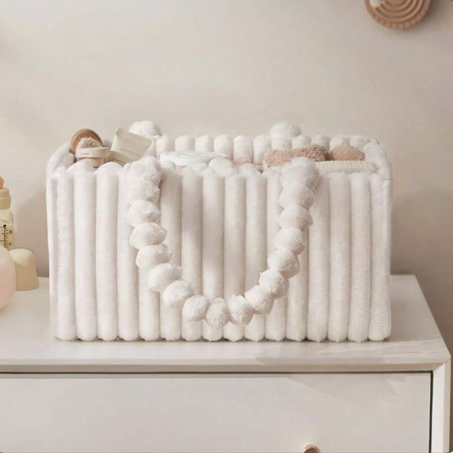 Flannel Diaper Caddy Organizer - Baby Nursery Organiser 리뷰 및 가격