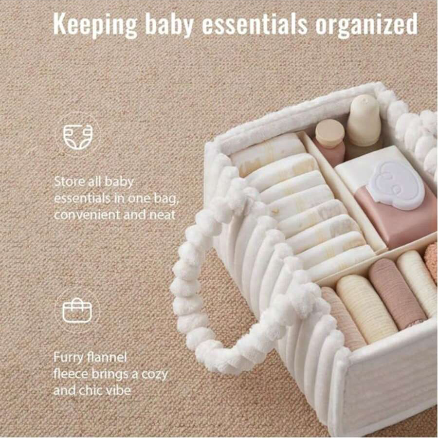 Flannel Diaper Caddy Organizer - Baby Nursery Organiser 리뷰 및 가격