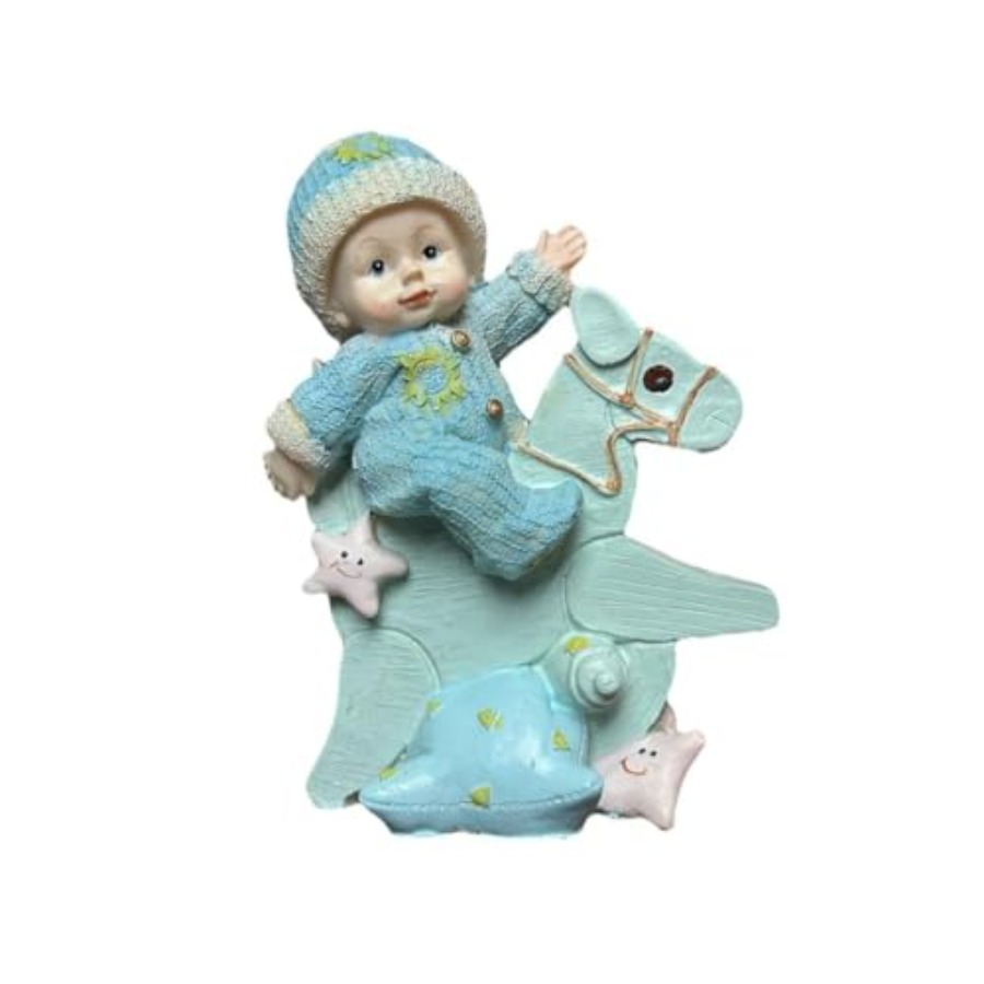 Blue Polyresin White Baby Boy  - Baby Nursery Sets 리뷰 및 가격
