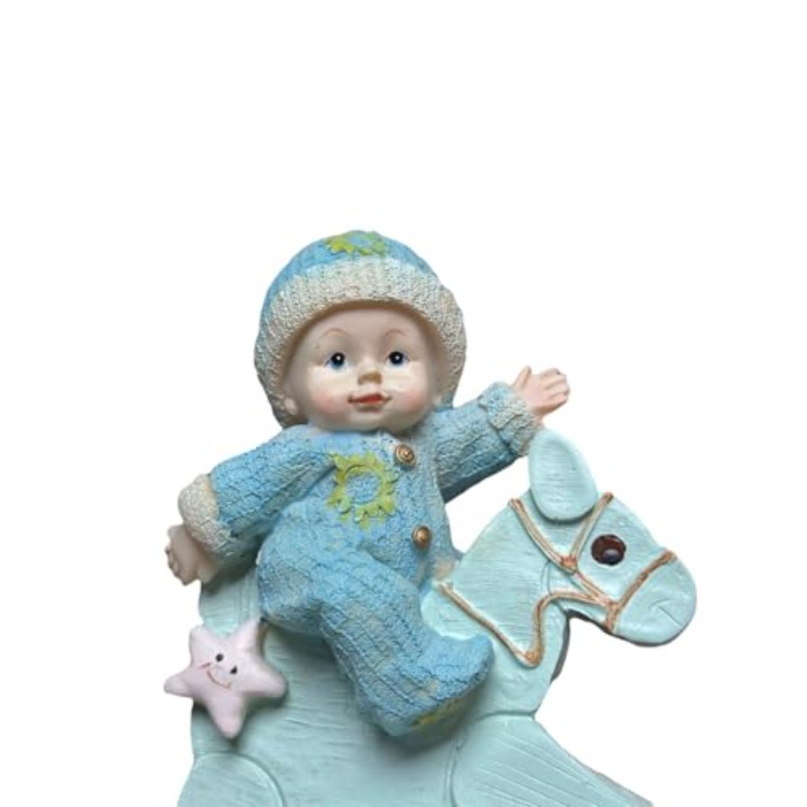 Blue Polyresin White Baby Boy  - Baby Nursery Sets 리뷰 및 가격