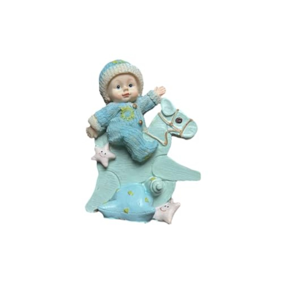 Blue Polyresin White Baby Boy  - Baby Nursery Sets 리뷰 및 가격