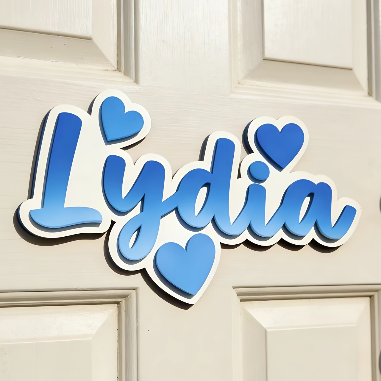 Personalized Gradient Heart Na - Baby Nursery Decorations 리뷰 및 가격