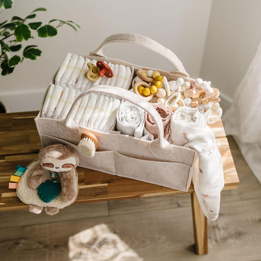 Baby Diaper Ball Bag Organizer - Baby Nursery Organiser 리뷰 및 가격