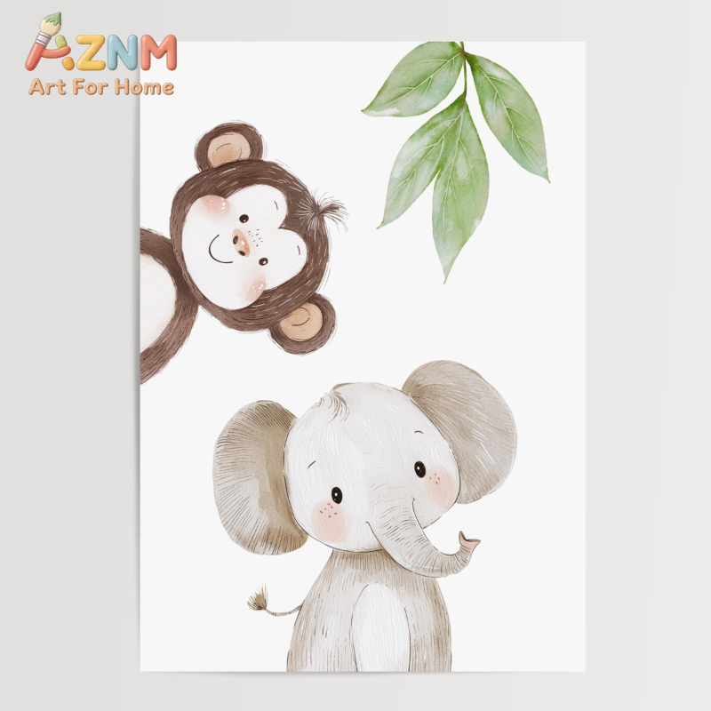 1Pc/3Pcs Safari Animal Nursery - Baby Nursery Animal Theme 리뷰 및 가격