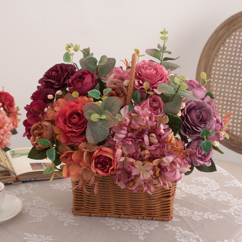 1pcs Vintage Peony Artificial  - Baby Nursery Vintage 리뷰 및 가격